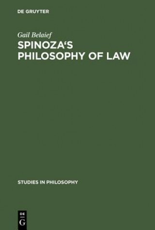 Libro Spinoza's Philosophy of Law Gail Belaief