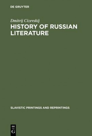 Knjiga History of Russian Literature Dmitrij Cizevskij