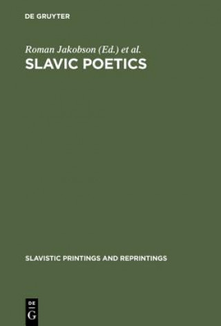 Libro Slavic Poetics Roman Jakobson