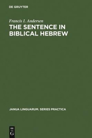 Kniha Sentence in Biblical Hebrew Francis I. Andersen