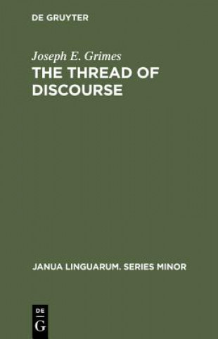 Könyv Thread of Discourse Joseph Evans Grimes