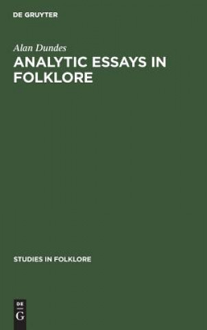 Книга Analytic Essays in Folklore Alan Dundes