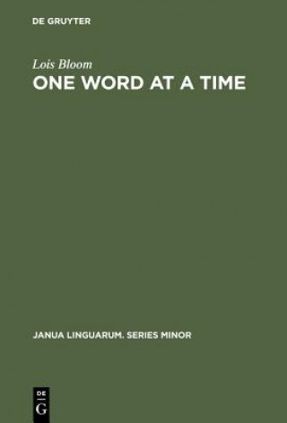 Kniha One Word at a Time Lois Bloom