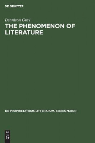 Książka Phenomenon of Literature Bennison Gray