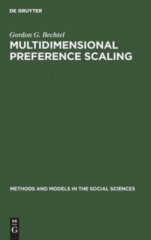 Könyv Multidimensional preference scaling Gordon G. Bechtel