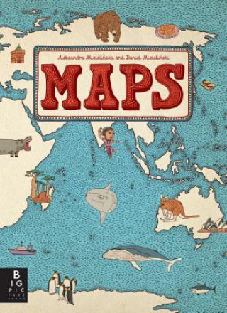 Book Maps Aleksandra Mizielinska