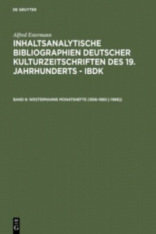 Könyv Westermanns Monatshefte (1856-1880 [-1986]) Alfred Estermann