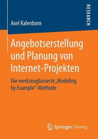 Kniha Angebotserstellung Und Planung Von Internet-Projekten Axel Kalenborn
