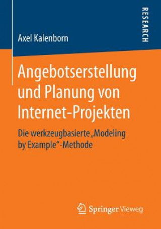 Książka Angebotserstellung Und Planung Von Internet-Projekten Axel Kalenborn