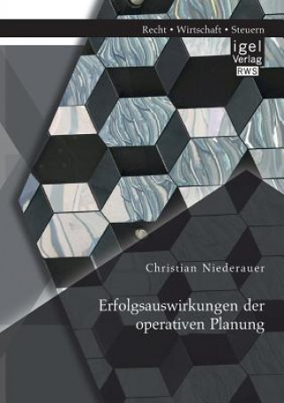 Könyv Erfolgsauswirkungen der operativen Planung Christian Niederauer