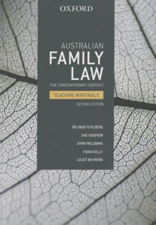 Książka Australian Family Law Juliet Behrens