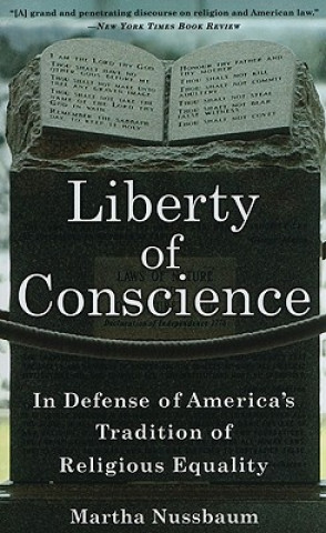 Livre Liberty of Conscience Martha C. Nussbaum