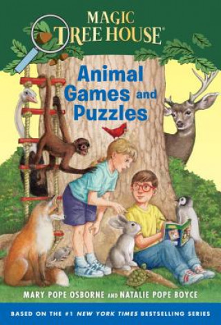Книга Animal Games and Puzzles Natalie Pope Boyce