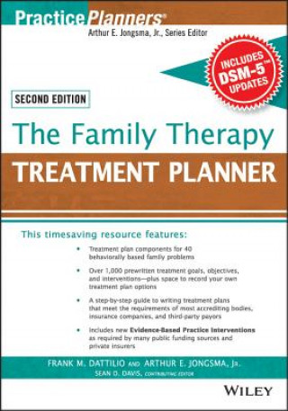 Könyv Family Therapy Treatment Planner, with DSM-5 Updates, 2e Sean D. Davis