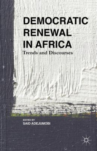 Kniha Democratic Renewal in Africa S. Adejumobi