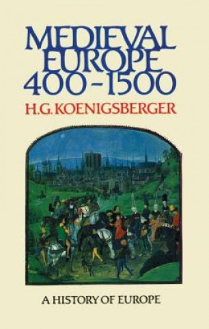 Carte Medieval Europe 400 - 1500 H. G. Koenigsberger