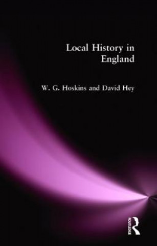 Kniha Local History in England David Hey
