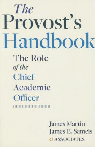 Kniha Provost's Handbook James E. Samels