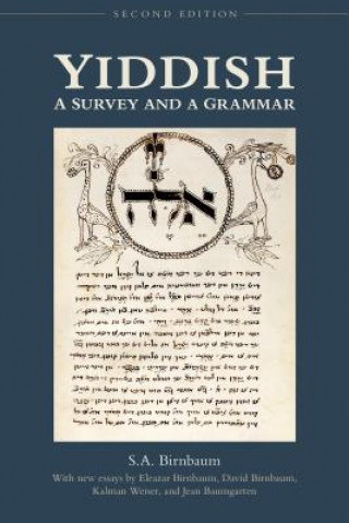 Kniha Yiddish S. A. Birnbaum