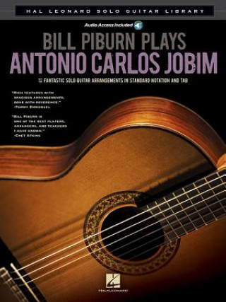 Книга Bill Piburn Plays Antonio Carlos Jobim (Book/CD) Antonio Carlos Jobim