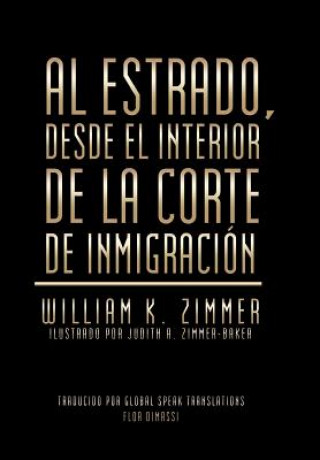 Kniha estrado, desde el interior de la Corte de Inmigracion William K Zimmer