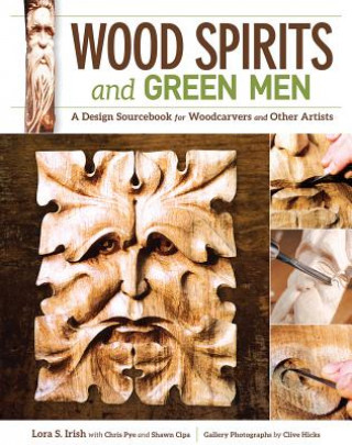 Kniha WOOD SPIRITS & GREEN MEN LORAS. IRISH