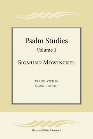 Kniha Psalm Studies, Volume 1 Mark Biddle