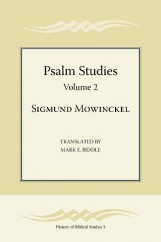 Kniha Psalm Studies, Volume 2 Mark Biddle