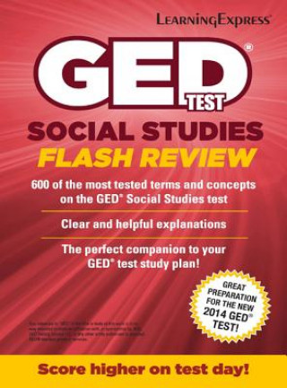 Книга GED Test Social Studies Flash Review LearningExpress LLC