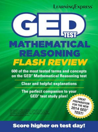 Könyv GED Test Mathematics Flash Review LearningExpress LLC