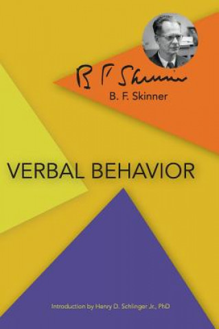 Kniha Verbal Behavior B F Skinner