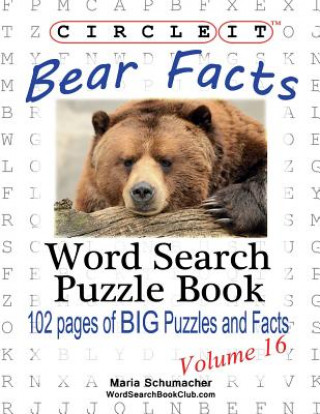 Książka Circle It, Bear Facts, Word Search, Puzzle Book Maria Schumacher