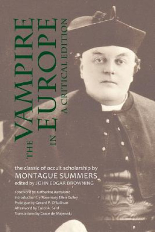 Könyv Vampire in Europe Professor Montague Summers