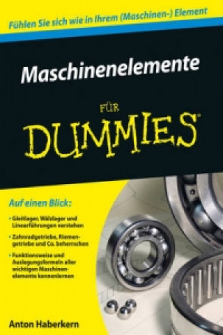 Könyv Maschinenelemente fur Dummies Anton Haberkern