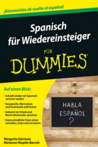 Kniha Spanisch fur Wiedereinsteiger fur Dummies Margarita Görrissen
