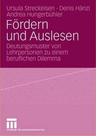 Buch Foerdern Und Auslesen Denis Hanzi