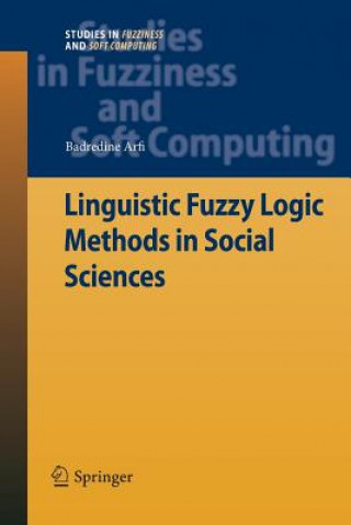 Kniha Linguistic Fuzzy Logic Methods in Social Sciences Arfi
