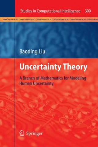 Kniha Uncertainty Theory Baoding Liu
