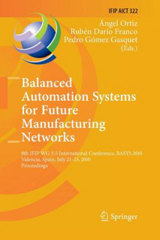 Książka Balanced Automation Systems for Future Manufacturing Networks Rubén Dario Franco