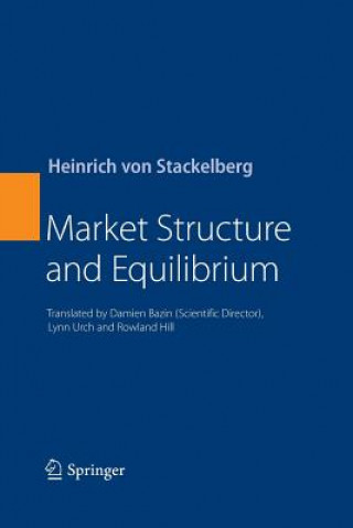 Boek Market Structure and Equilibrium Heinrich Von Stackelberg