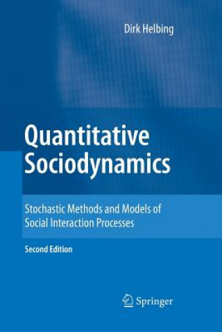 Carte Quantitative Sociodynamics Dirk Helbing