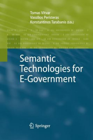 Книга Semantic Technologies for E-Government Vassilios Peristeras