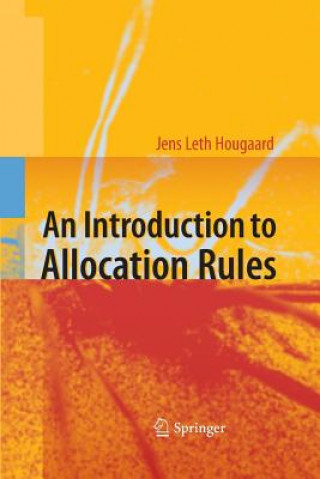 Buch Introduction to Allocation Rules Jens Leth Hougaard