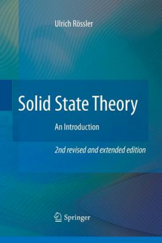 Kniha Solid State Theory Ulrich Rossler