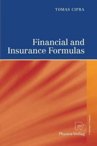 Kniha Financial and Insurance Formulas Tomáš Cipra