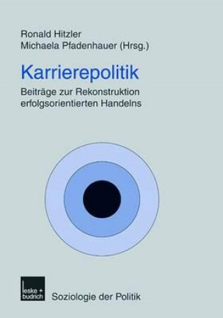 Kniha Karrierepolitik Ronald Hitzler