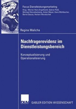 Buch Nachfragerevidenz Im Dienstleistungsbereich Regina Malicha