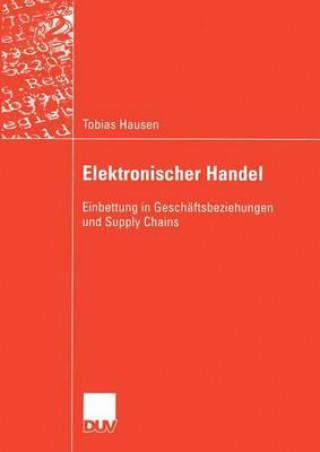 Kniha Elektronischer Handel Tobias Hausen