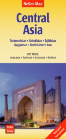 Tlačovina Central Asia Turkmenistan-Uzbekistan-Kyrgyzstan Günter Nelles