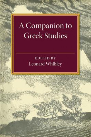 Buch Companion to Greek Studies Leonard Whibley